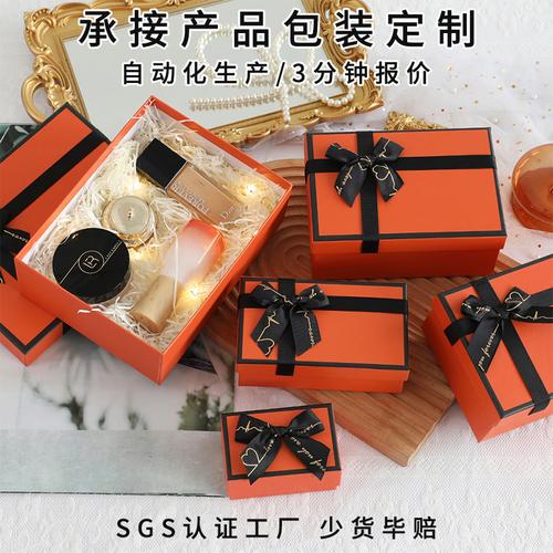 工厂现货高档礼品礼物盒高端天地盖硬盒香水礼盒高级感包装盒批发